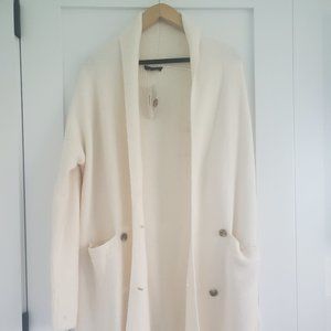 J Crew Merino Wool mix cardigan. NWT